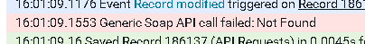 API not found